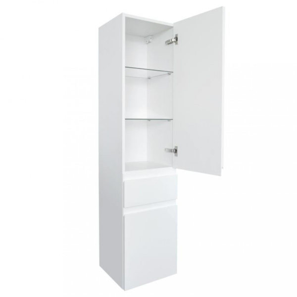 Шкаф-пенал 35 см Jacob Delafon Madeleine EB2069G-J51 левый матовый белый