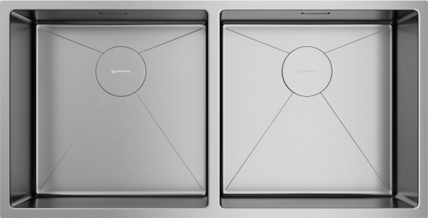 Кухонная мойка Omoikiri Taki 86-2-U/IF 4993791 нержавеющая сталь