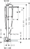 Смеситель для ванны hansgrohe Metropol 32532000