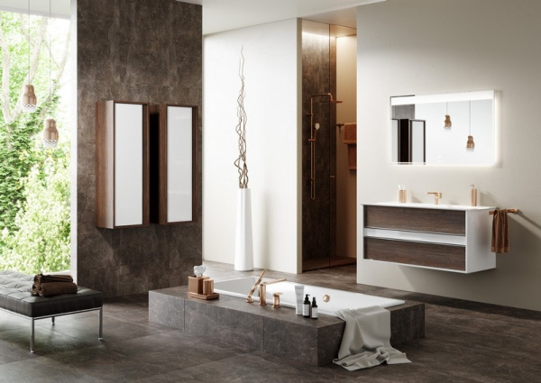 Шкаф-пенал Clarberg Evolution EV0504CD Крафт тёмный