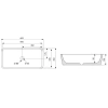 Раковина 60,5x35 см Abber Rechteck AC2204MDG