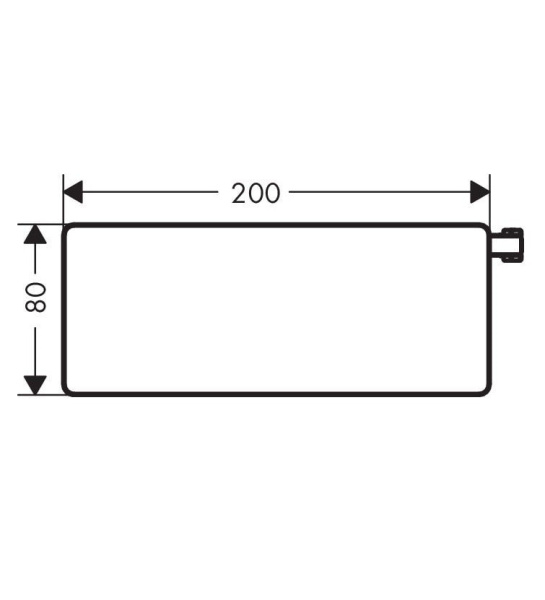 Мыльница hansgrohe Casetta E 26511400