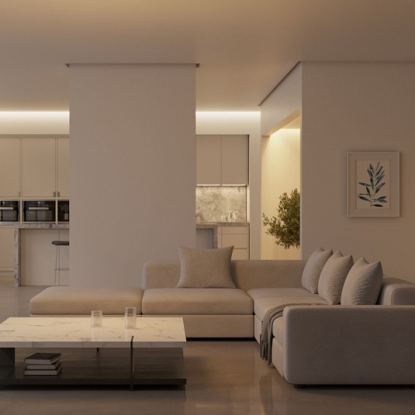 Профиль для установки натяжных потолков с теневым зазором Arlight СEIL 052228