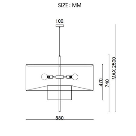 Подвесной светильник Imperiumloft ANDREAN andrean01