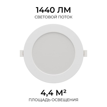 Встраиваемый светильник Apeyron Electrics  06-163