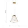 Подвесной светильник Favourite Fibra 4634-4P