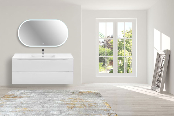 Тумба под раковину Vincea Mia 120 см VMC-2MC120GW белый