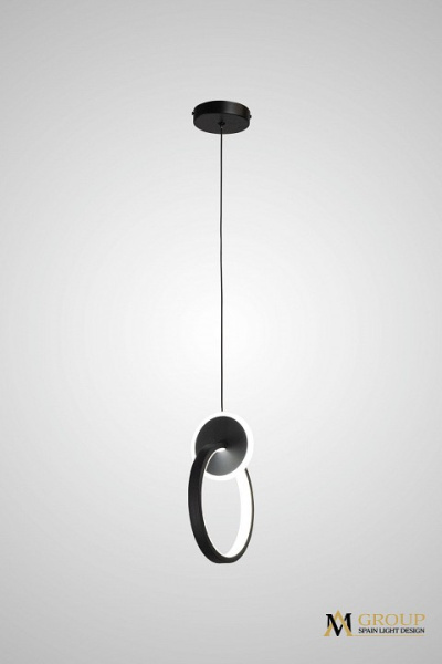 Подвесной светильник AM-Group  AM437 BK