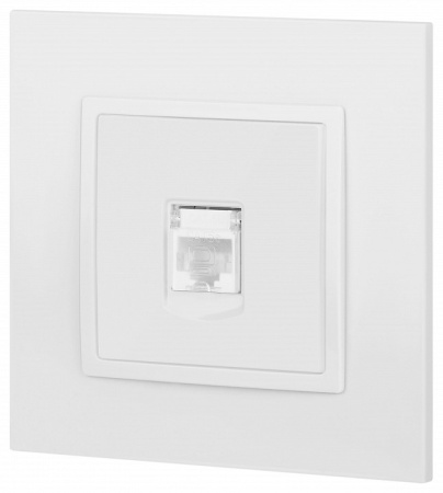 Розетка Ethernet RJ-45 без рамки Эра Эра Elegance 14-3107-01