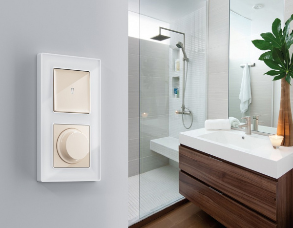 Клавиша для выключателя одноклавишного c подсветкой Ambrella Volt Quant AP3020