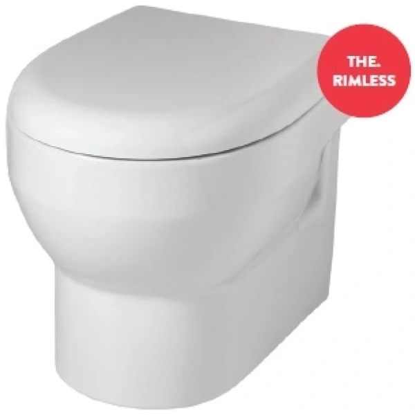 Унитаз подвесной Artceram Smarty SMV001 01 00bi безободковый, белый