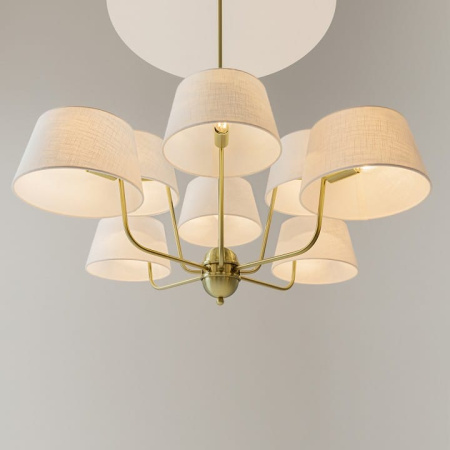 Люстра на штанге Maytoni Модесто MOD360PL-08BS