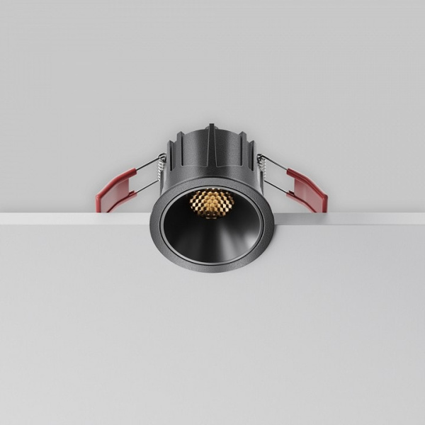 Встраиваемый светильник Maytoni Alfa LED DL043-01-10W2.7K-RD-B