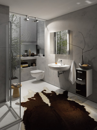 Крышка-сиденье Geberit Renova 573025000 с микролифтом, белый