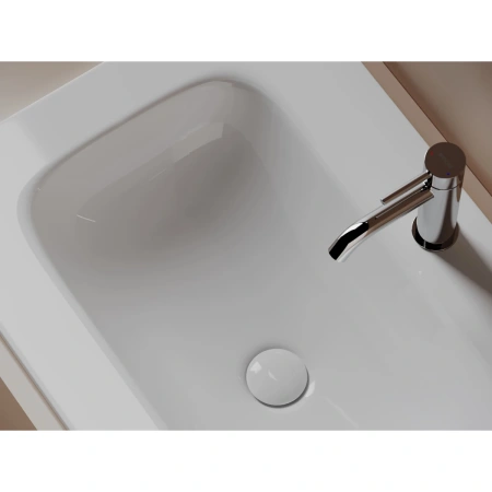 Раковина Ceramicanova Grace CN7031 71x45,7 см, накладная, белый