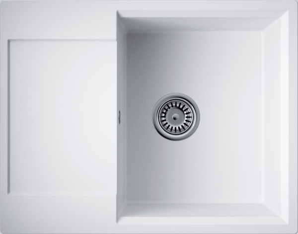 Кухонная мойка Omoikiri Daisen 65T 4993514 белая матовая