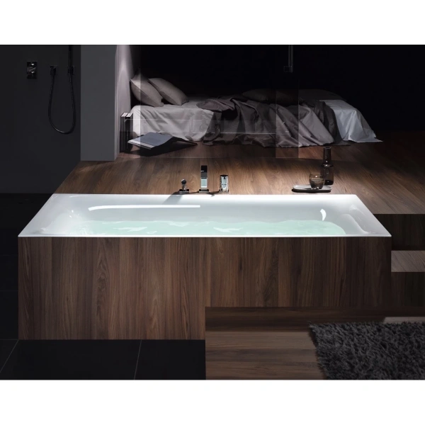 Ванна стальная Bette Lux 3440-000 PLUS 170x75 см, с водоотталкивающим покрытием, белый