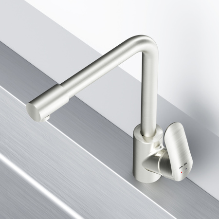 Смеситель для кухни AM.PM Like F8005711 сталь