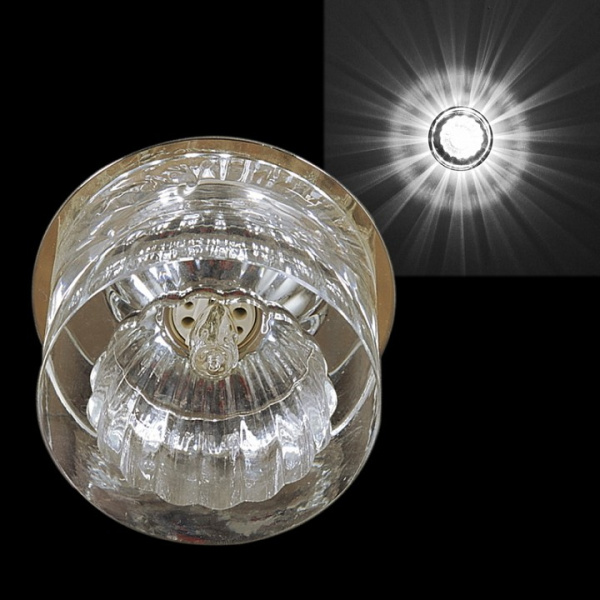 Встраиваемый светильник Sneha 7190/H G9 GD