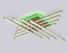 Люстра на штанге Ambrella Light COMFORT FL6263