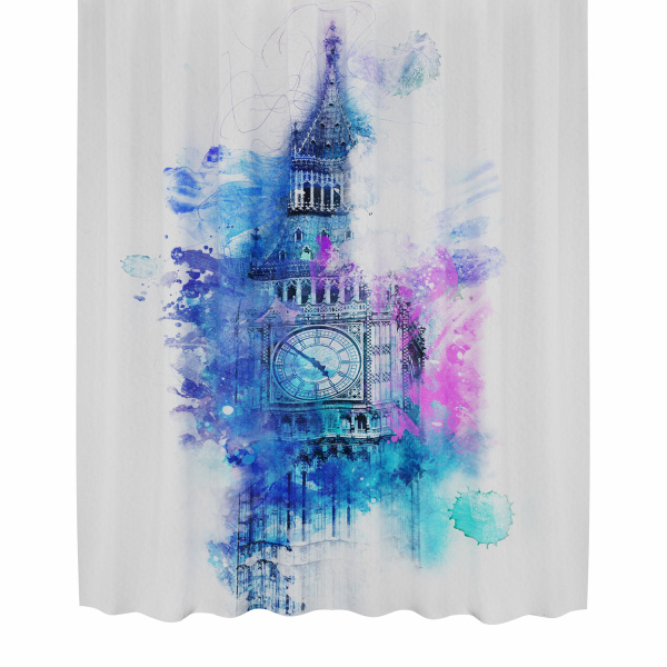 Шторка для ванной WasserKRAFT Lossa SC-81103