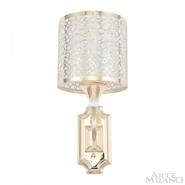 Бра Arte Milano Florentia-9787 309787/1W Wh/Gd