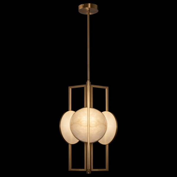 Люстра на штанге Maytoni Мармо MOD099PL-03G