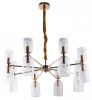 Подвесная люстра Arte Lamp Charm A1623LM-16GO