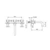 Смеситель для раковины Nicolazzi Mac Kinley 05 2207CR29
