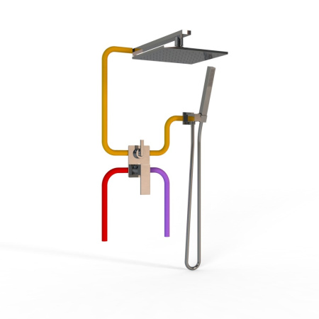 Душевой комплект Paini Grazia 21CRSET26911SH