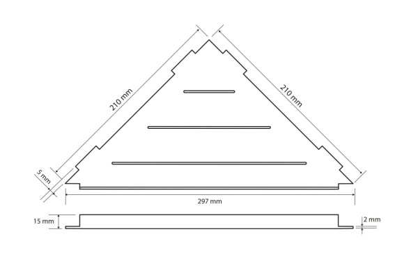 Полка Bemeta Cytro 101302431