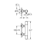 Смеситель для душа Grohe Grohtherm 500 34793000 термостат, хром