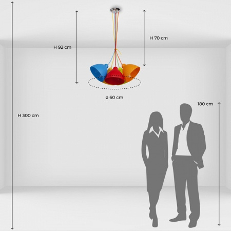 Подвесной светильник MW-Light Улыбка 365014505