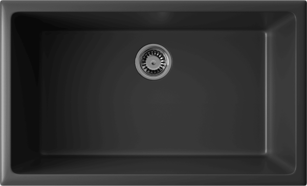 Кухонная мойка Omoikiri Okinoshima 76-U/I 4997146 черная матовая