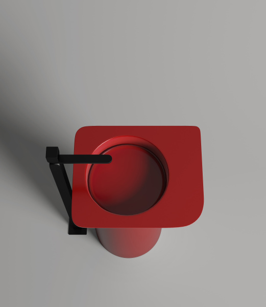 Раковина Salini Ninfea 55 130221MF черная