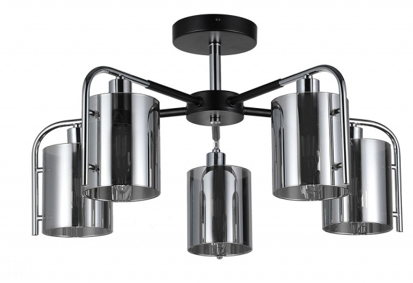 Люстра на штанге Escada Elegant 671/5P Chrome