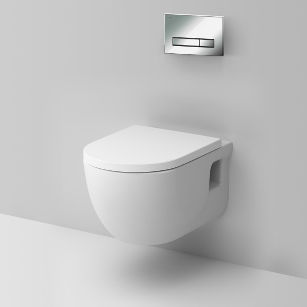 Комплект унитаза с инсталляцией AM.PM Like IS30251.801701 с сиденьем микролифт клавиша хром глянцевый