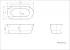 Акриловая ванна BelBagno 167х80 BB306-1675