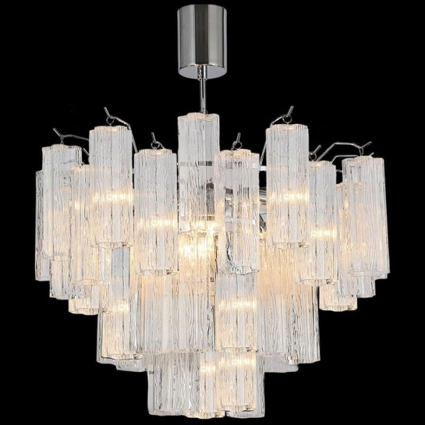 Люстра на штанге ILLUMICO  IL0179-8C-39 CR CL