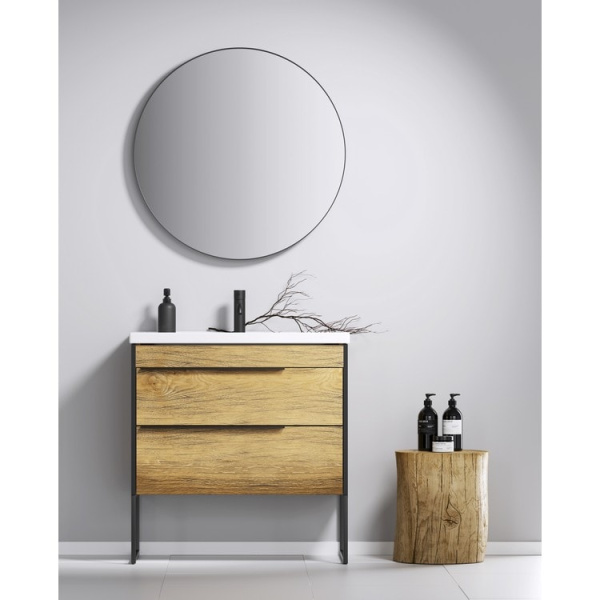 Зеркало Aqwella RM 80 RM0208BLK черное