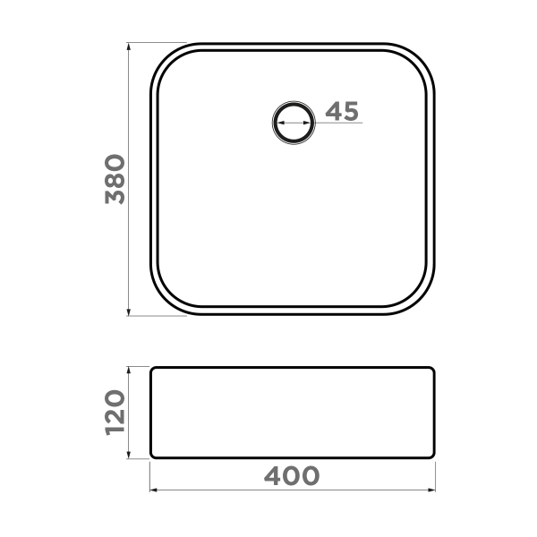 Раковина Omoikiri June 38 4972075 океан
