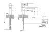 Смеситель для раковины Gessi Via Manzoni 38601.031