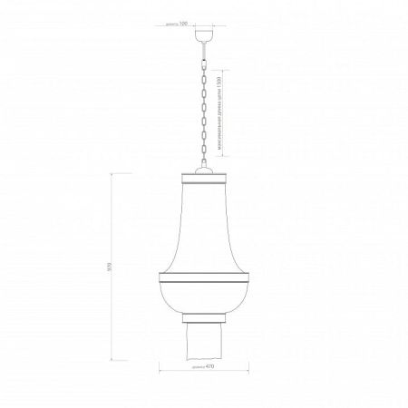 Подвесная люстра Covali  JPL-10476a