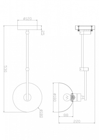 Бра Freya Покров FR5290WL-01B