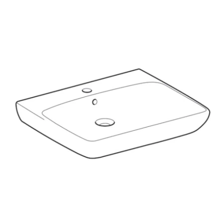 Раковина 65x55 см Geberit Renova Comfort 258565000