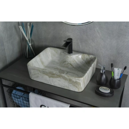 Раковина 48x37 см GID Stone Edition Mnc605