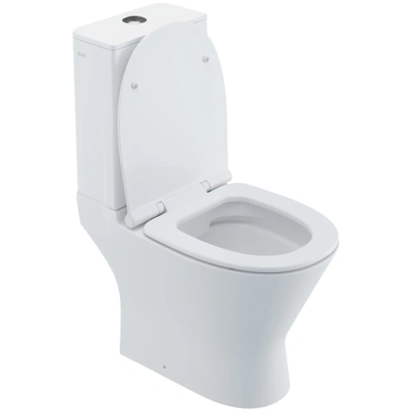 Унитаз-компакт IDDIS Edifice EDIRDSEi24 безободковый, с сиденьем микролифт, белый