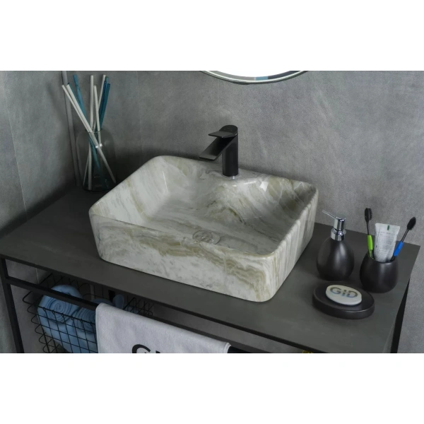 Раковина 48x37 см GID Stone Edition Mnc605