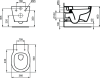 Унитаз подвесной Ideal Standard Connect E822301