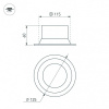 Встраиваемый светильник Arlight BREEZE 035614(1)
